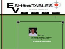 Tablet Screenshot of evshootables.com